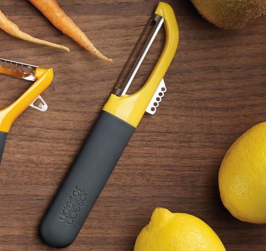 JOSEPH JOSEPH Multi Peel Yellow Serrated Peeler - Shop Utensils